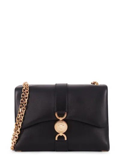 Versace Kleio Shoulder Bag In Black