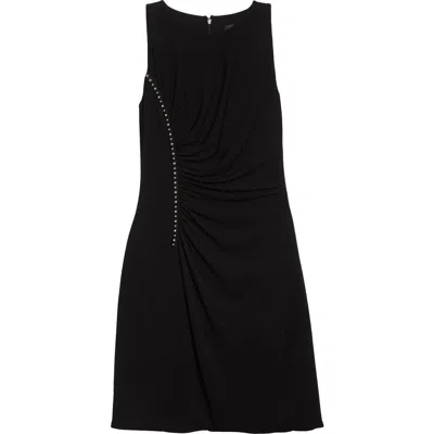 Versace Medusa '95 Stretch Crepe Cocktail Dress In Black