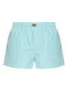 Versace Elastic Waist Swim Trunks