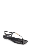 Versace Low Sandal "medusa '95" In Black