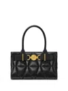 Versace Medusa '95 Quilted Tote Bag In Schwarz