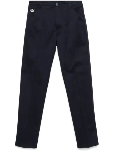 Versace Medusa '95 Trousers In Blue