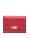 Versace Medusa Wallet In Red