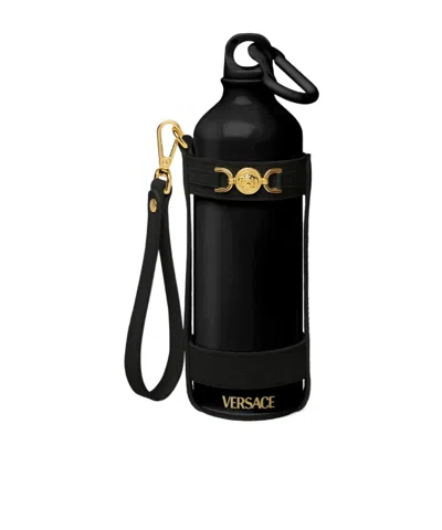 Versace Medusa '95 Water Bottle Set In Black