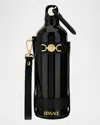 Versace Medusa '95 Water Bottle With Carrier, 26 Oz. In Black