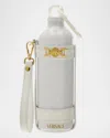 Versace Medusa '95 Water Bottle With Carrier, 26 Oz. In White