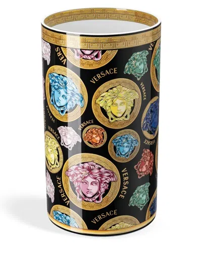 Versace Medusa Amplified Large Vase In Gold