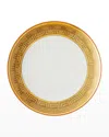 Versace Medusa Amplified Orange Coin Dinner Plate