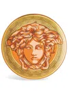 Versace Medusa Amplified Small Plate In Gold