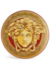 Versace Medusa Amplified Small Plate In Gold