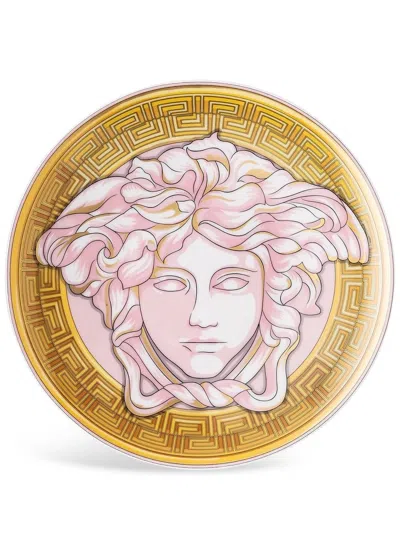 Versace Medusa Amplified Small Plate In Gold