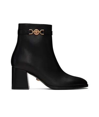 VERSACE MEDUSA ANKLE BOOTS