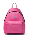 Versace Medusa-appliquéd Backpack In Pink