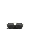 Versace Medusa Aviator Sunglasses In Black