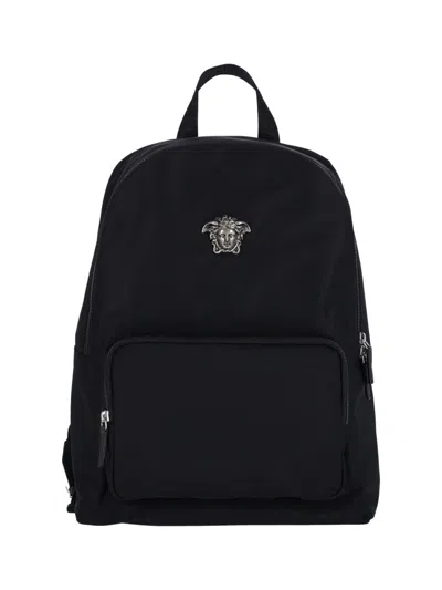 Versace "medusa" Backpack – Black