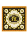 Versace Medusa Baroque Scarf In Orange