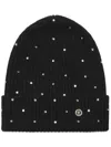 Versace Medusa Beanie In Black