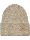 Versace Medusa Beanie In Neutrals
