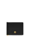 Versace Medusa Biggie Bi-fold Clip Wallet In Black