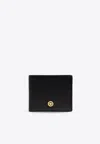 Versace - Black Medusa Biggie Bifold Leather Wallet - Men's In Black
