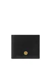 Versace Medusa Biggie Bi-fold Wallet In Black