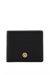 Versace - Black Medusa Biggie Bifold Leather Wallet - Men's In Black
