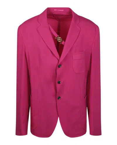 Versace Medusa Biggie Blazer In Pink
