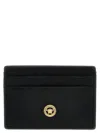 Versace Black Leather Medusa Biggie Card Holder