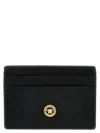 Versace Black Leather Medusa Biggie Card Holder