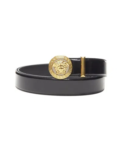 Pre-owned Versace Medusa Biggie Crystal Belt (authentic Pre-loved)