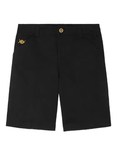 Versace Short En Gabardine Medusa Biggie In Black