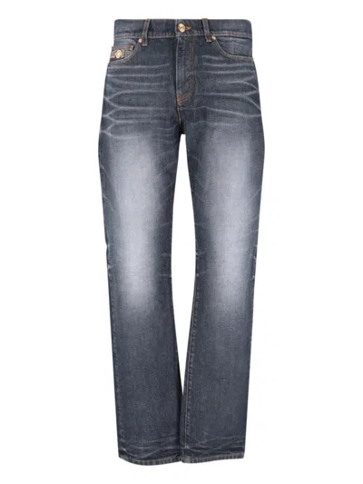 VERSACE MEDUSA BIGGIE" JEANS BLUE