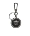 Versace Medusa Biggie Keyring In Black