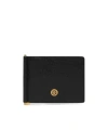 Versace - Black Medusa Biggie Bifold Leather Wallet - Men's In Black