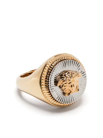 Versace Ring Metal In Silver