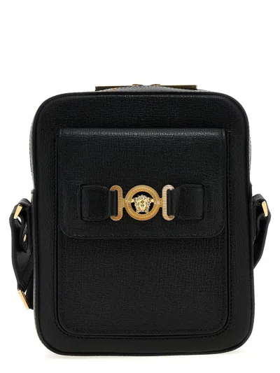 Versace Shoulder Bags In Black