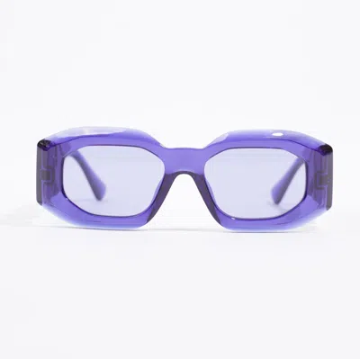 Versace Medusa Biggie Sunglasses Acetate 53mm 18mm In Purple