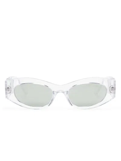 Versace Medusa Biggie Sunglasses In White