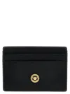Versace Black Leather Medusa Biggie Card Holder