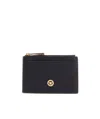 Versace Medusa Biggie Zipped Wallet In Black