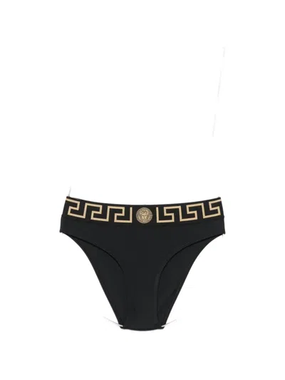 Versace Medusa Bikini Bottoms In Black
