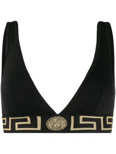 VERSACE MEDUSA BRA WITH PRINT