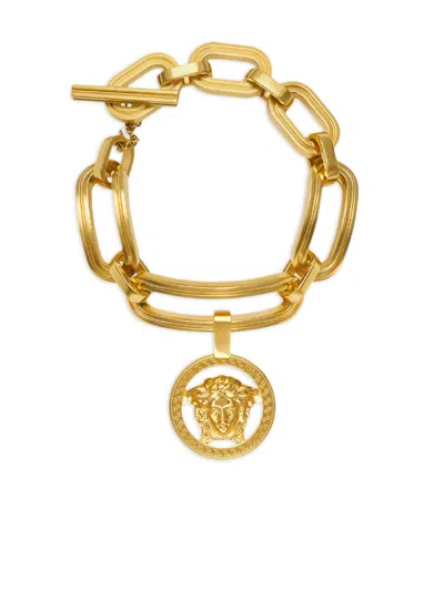 Versace Medusa Bracelet In Gold