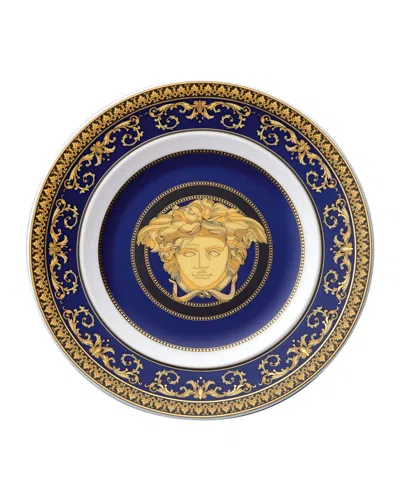 Versace Medusa Bread & Butter Plate In Blue