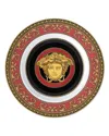 Versace Medusa Bread & Butter Plate In Red