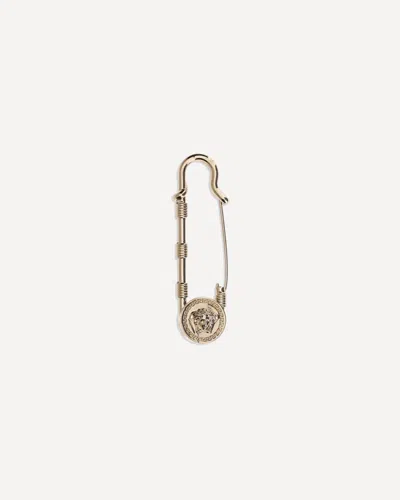 Versace Medusa Brooch In Metallic