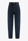 Versace Men Mitchel Fit Jeans With Medusa Buttons