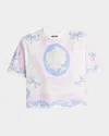 Versace Medusa Cameo Short-sleeve Cotton Jersey T-shirt In Pastel Pinklight