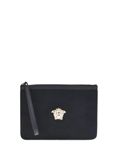 Versace Medusa Canvas Pouch