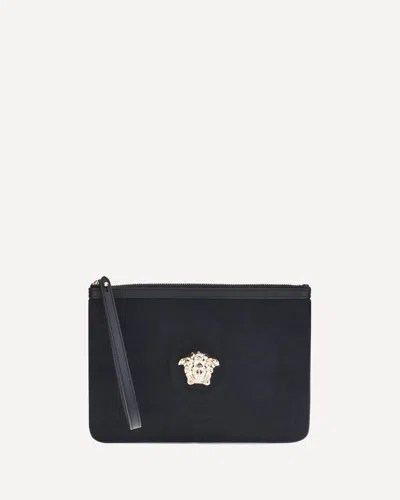 Versace Medusa Canvas Pouch